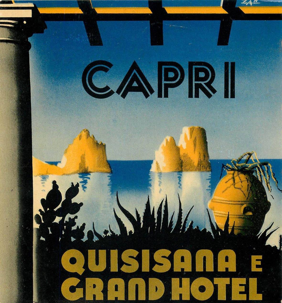 Quisisana Luggage Tag